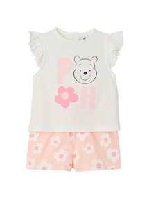 Baby-Set aus Top und Shorts Disney WINNIE PUUH