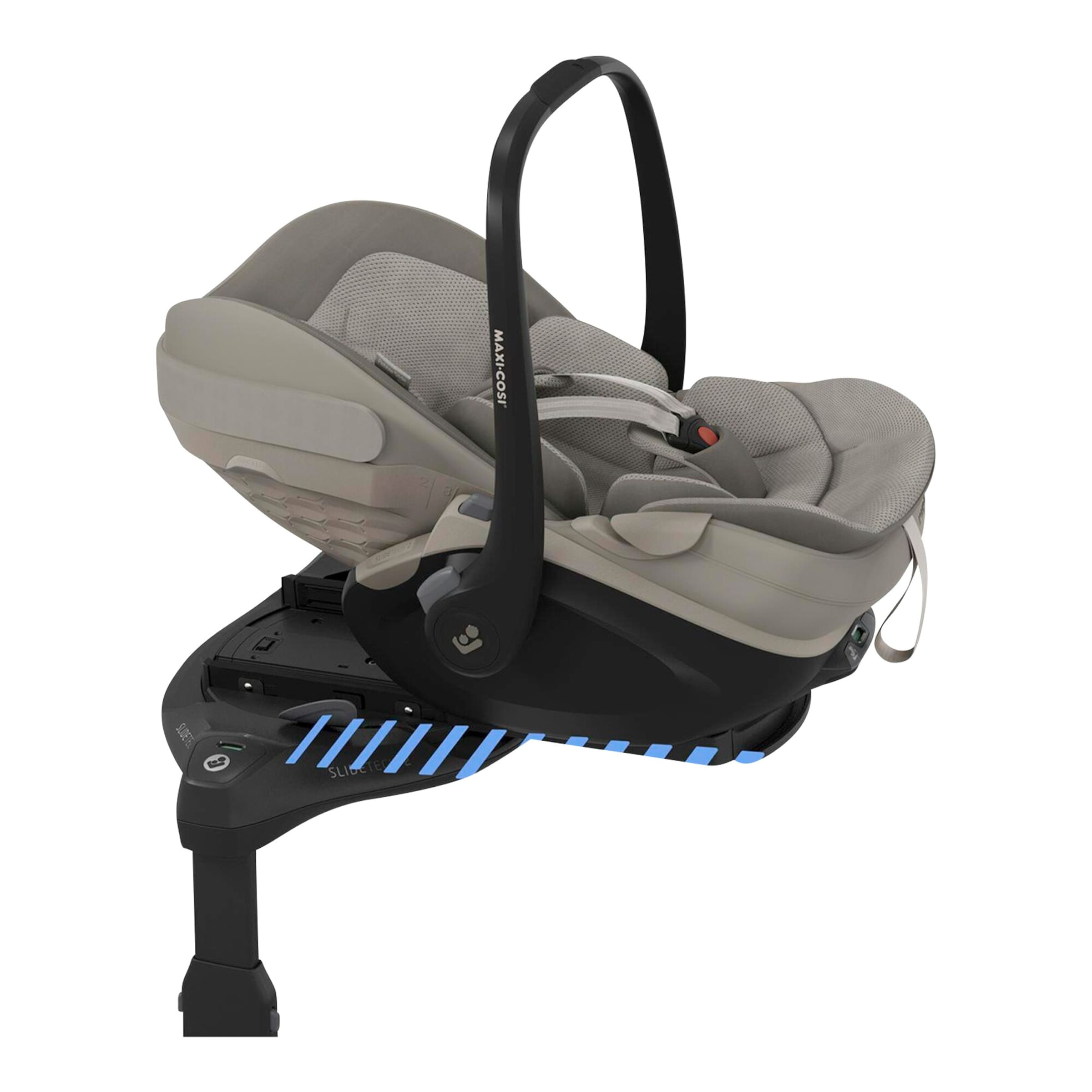 Maxi-Cosi Premium Babyschale Pebble Slide Pro inkl. Isofix-Basis Familyfix Slide Pro