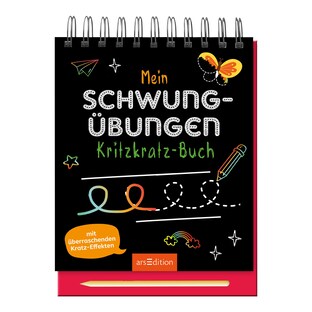 Mein Schwungübungen Kritzkratz-Buch