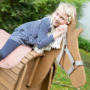 Accessoires Set Decke und Halfter roba Style rosa