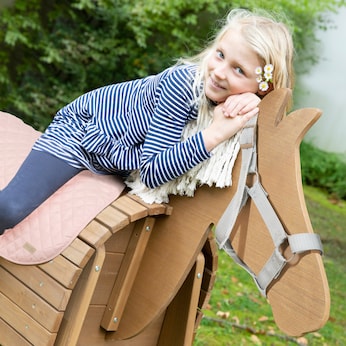 Accessoires Set Decke und Halfter roba Style rosa