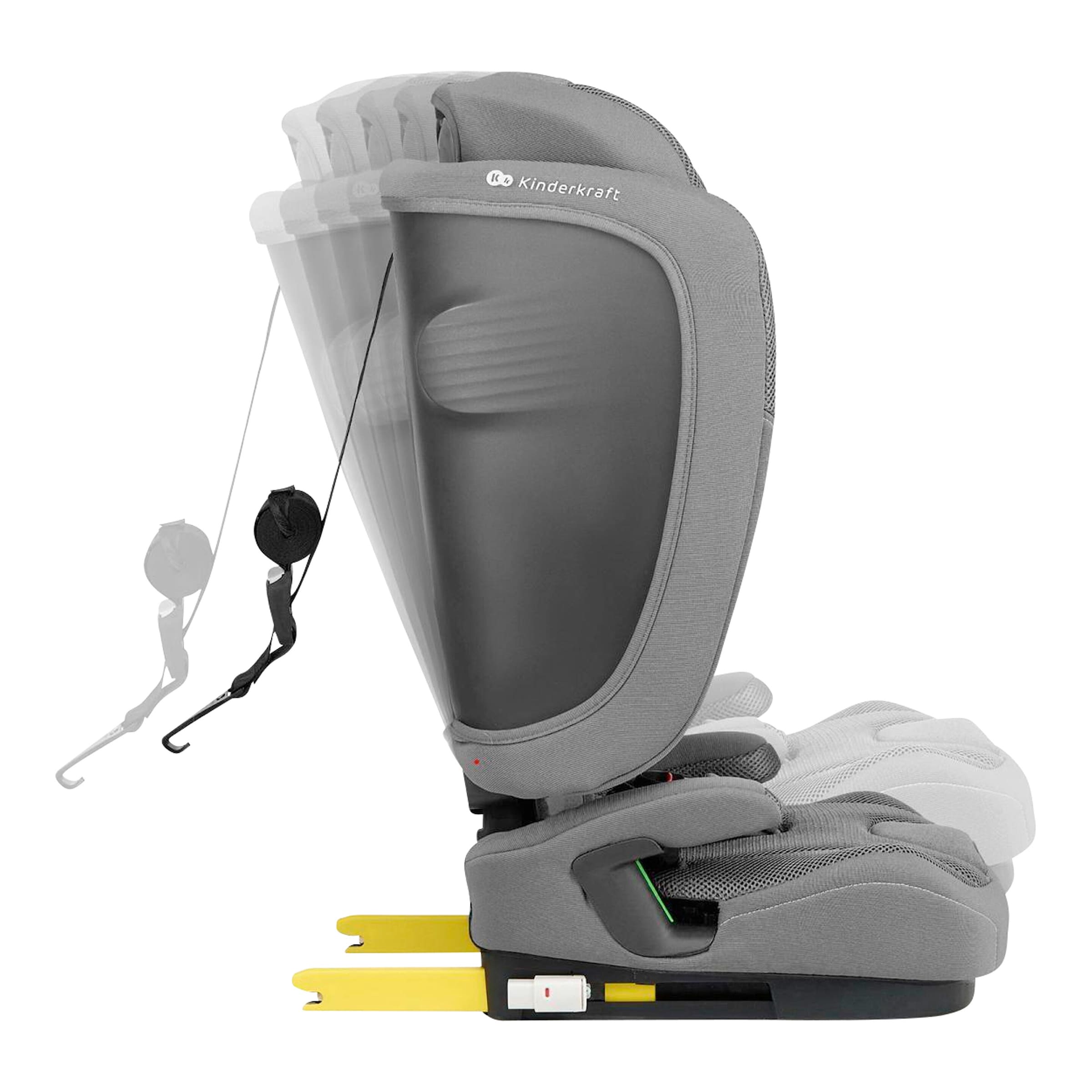 Kinderkraft Kindersitz FIX2GO gris