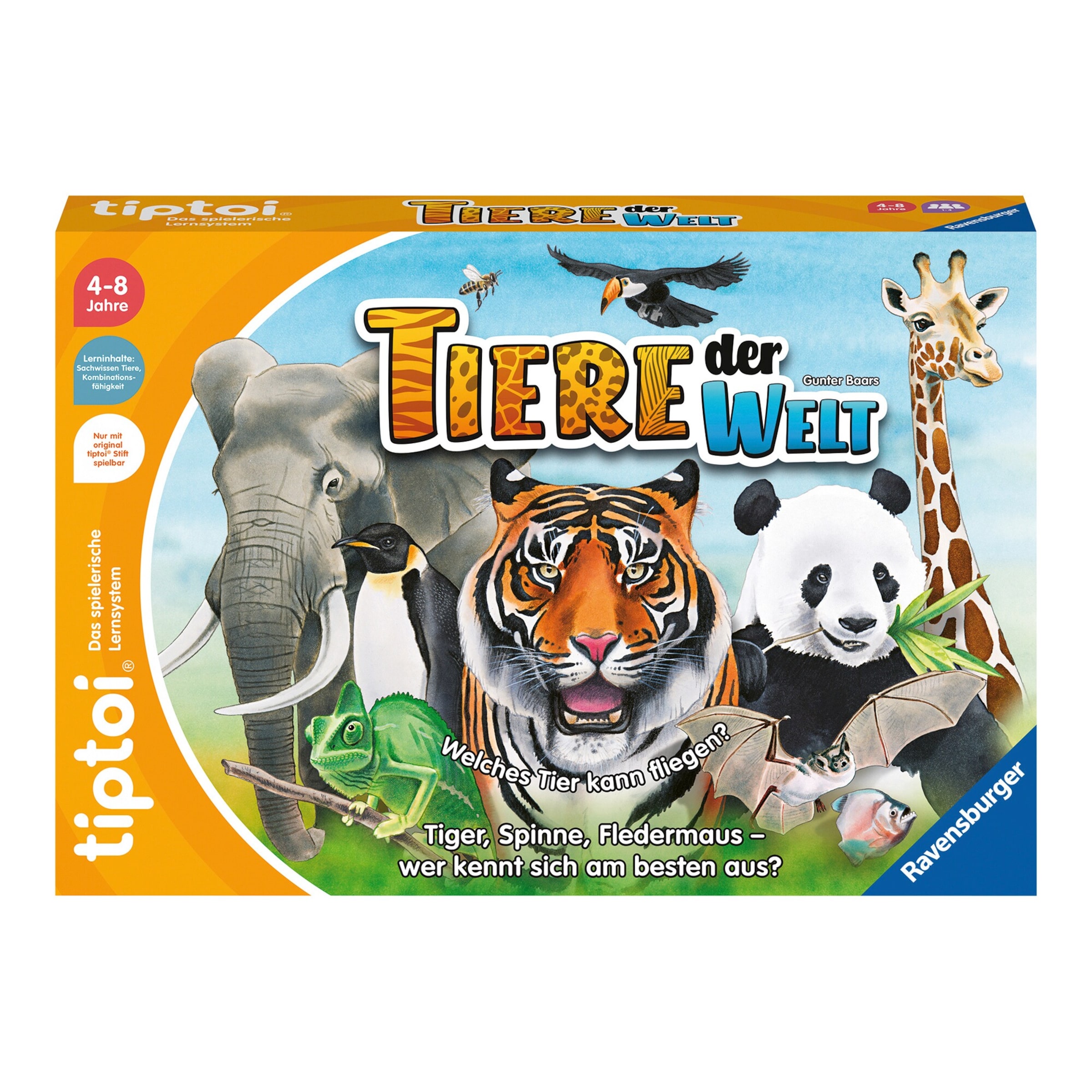 Ravensburger Tiptoi Lernspiel Tiere der Welt