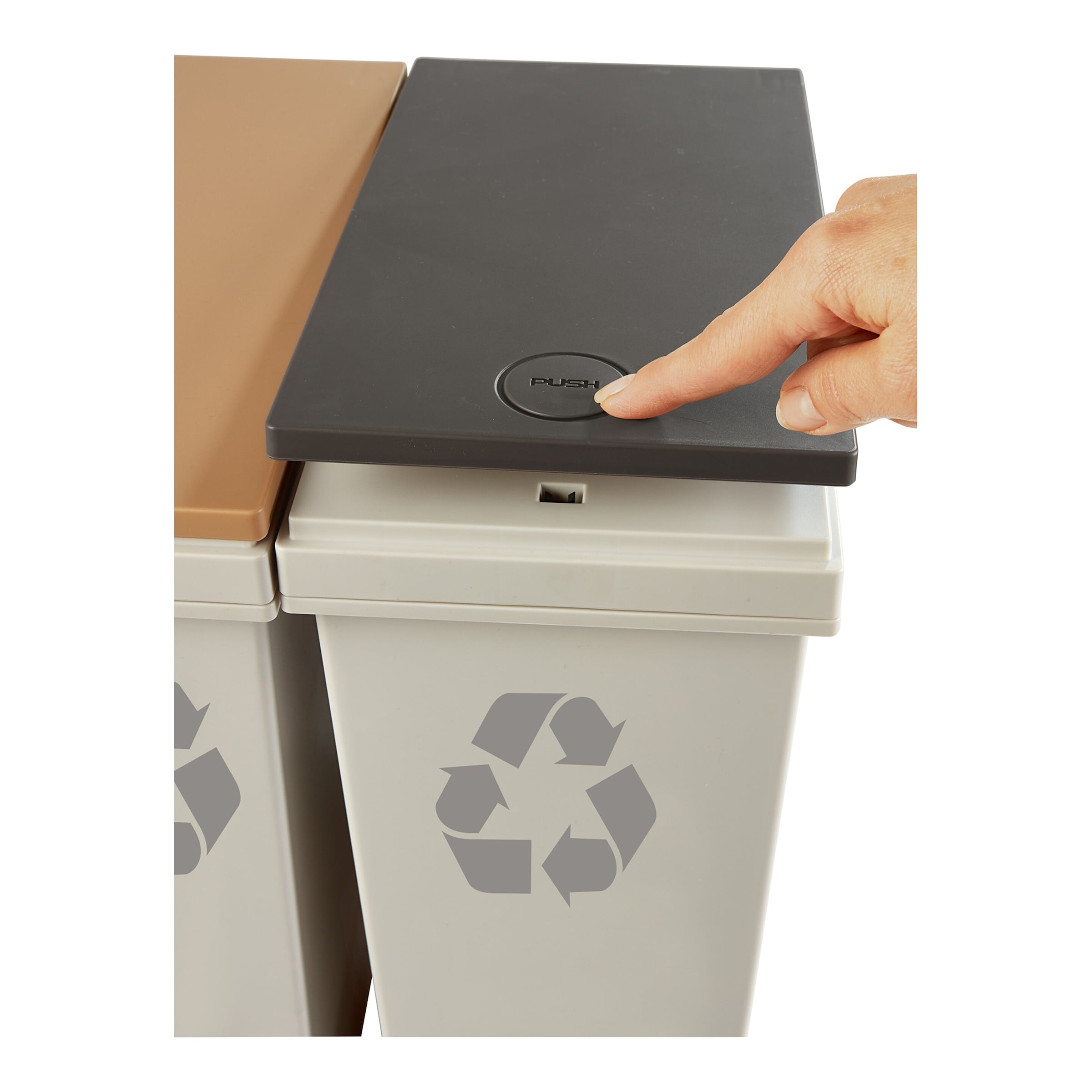 Mülltrennsystem "Genial", 3 Fächer je 20 l