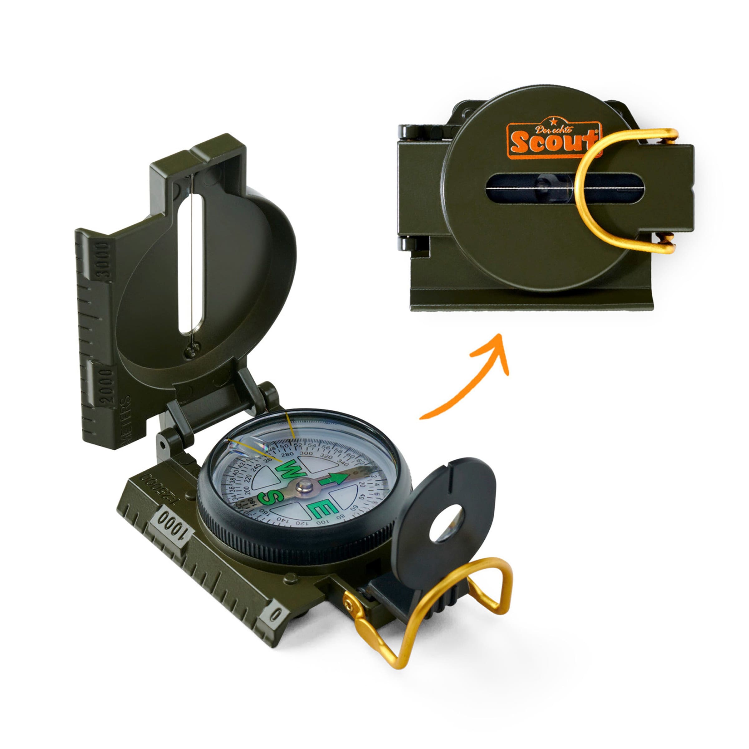 Scout Kompass + Fernglas
