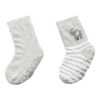 Lot de 2 paires de chaussettes antidérapantes