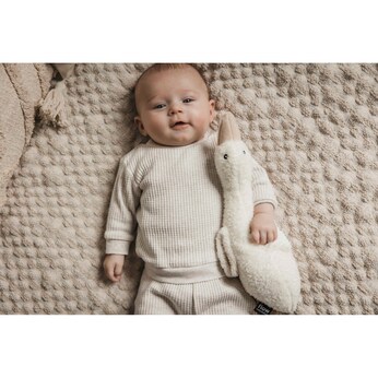 Herzschlag-Kuscheltier Ente Liva 35cm
