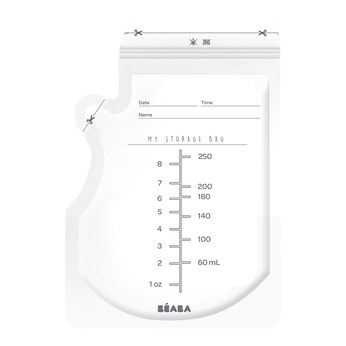 50er-Pack Muttermilchbeutel 250ml