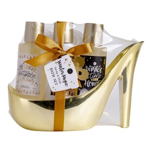 Badeset "Winter Magic" in Plastik-Pumps