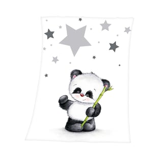 La couverture bébé Fynn le panda 75 x 100 cm