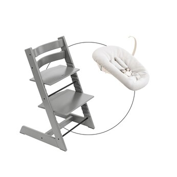 Bundle Treppenhochstuhl inklusive Newbornset Vanilla White
