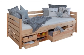 Sofabett Naomi inkl. Funktionsschubkästen, 90x200