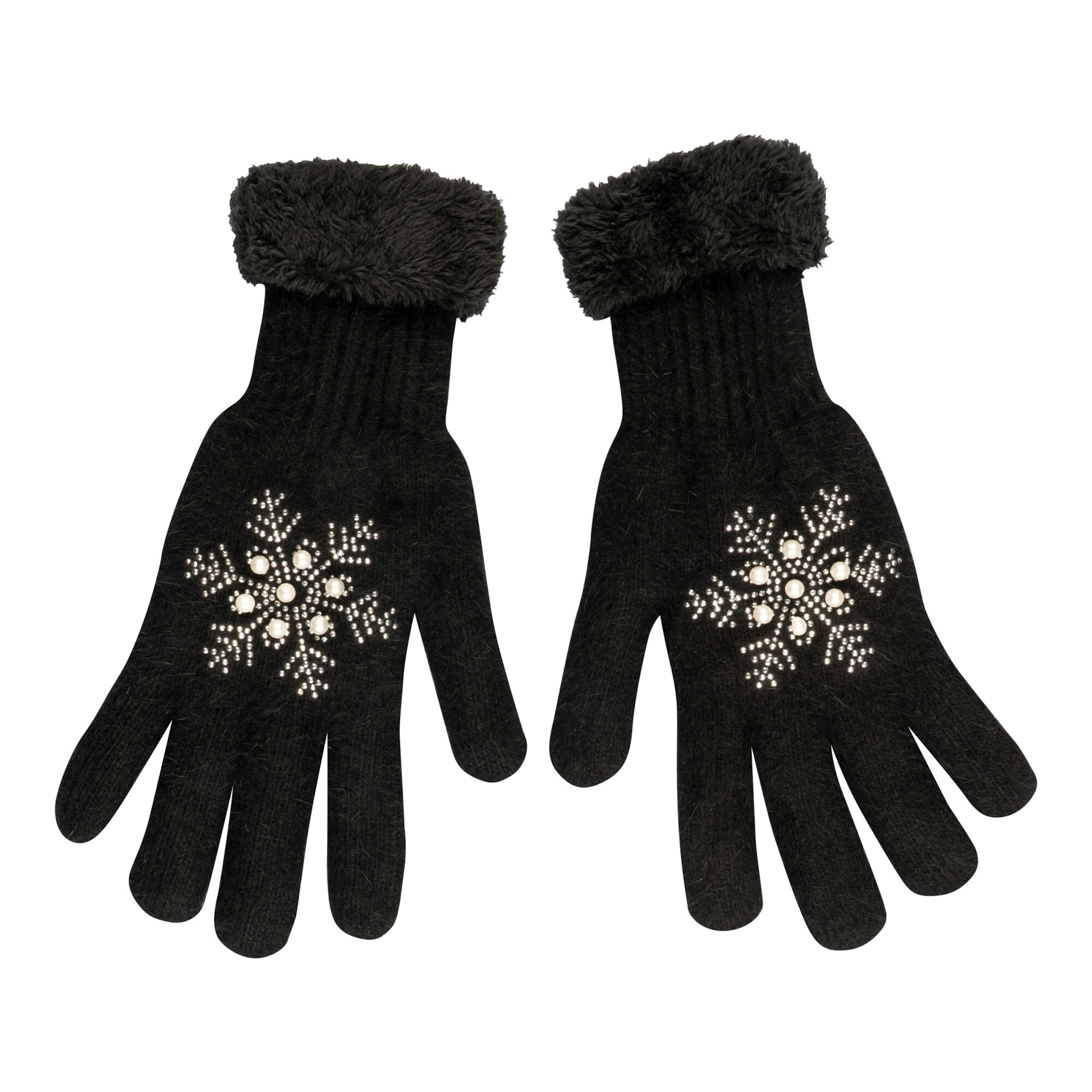 Kuschel-Handschuhe „Schneeflocke“