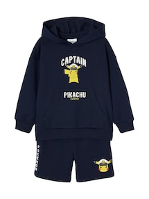 Kinder-Set: Kapuzensweatshirt & Sweatshorts POKEMON