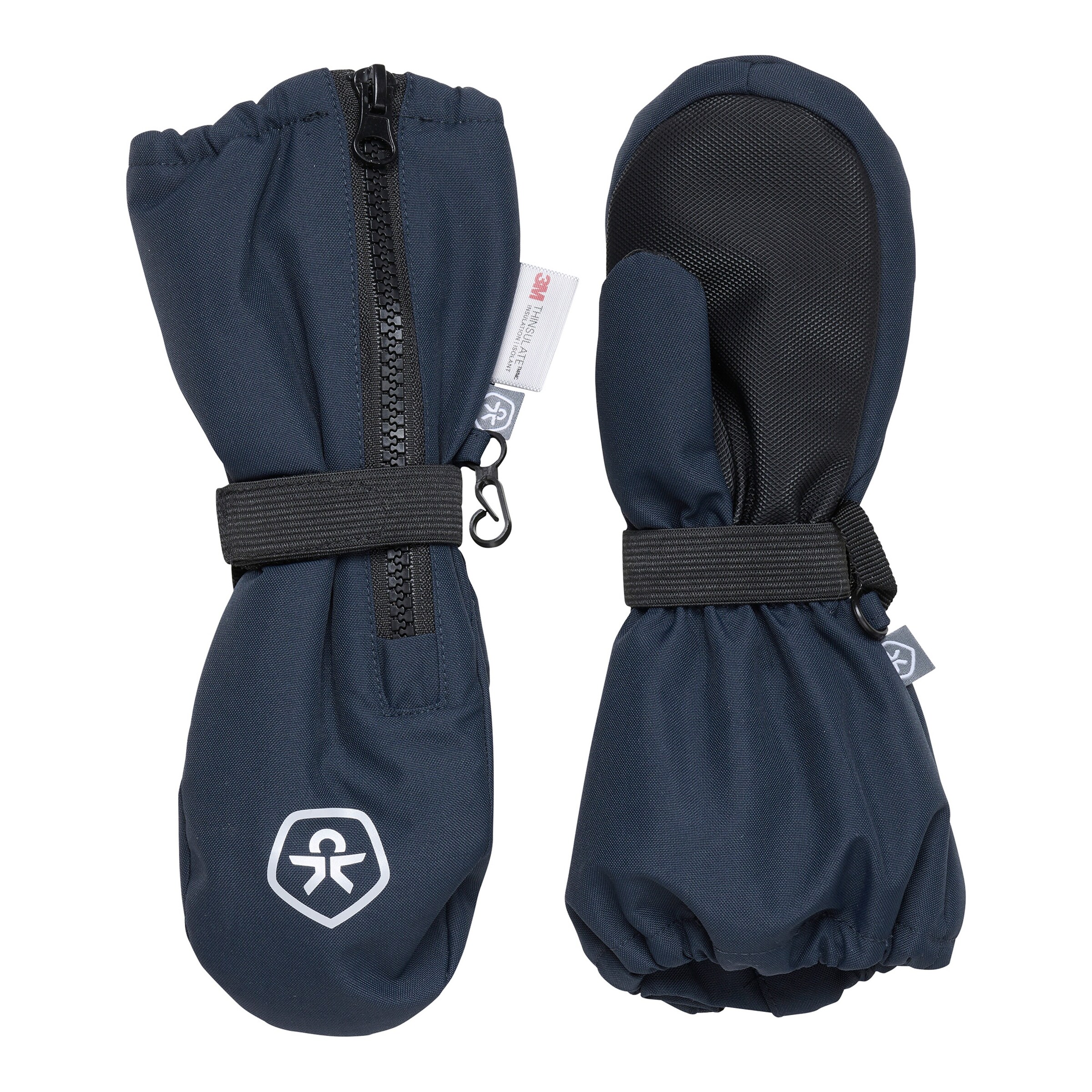 Maximo Baby Fäustlinge Mit Reißverschluss & Klettband - Wasserabweisend, Mit Thinsulate Futter, Wärmend