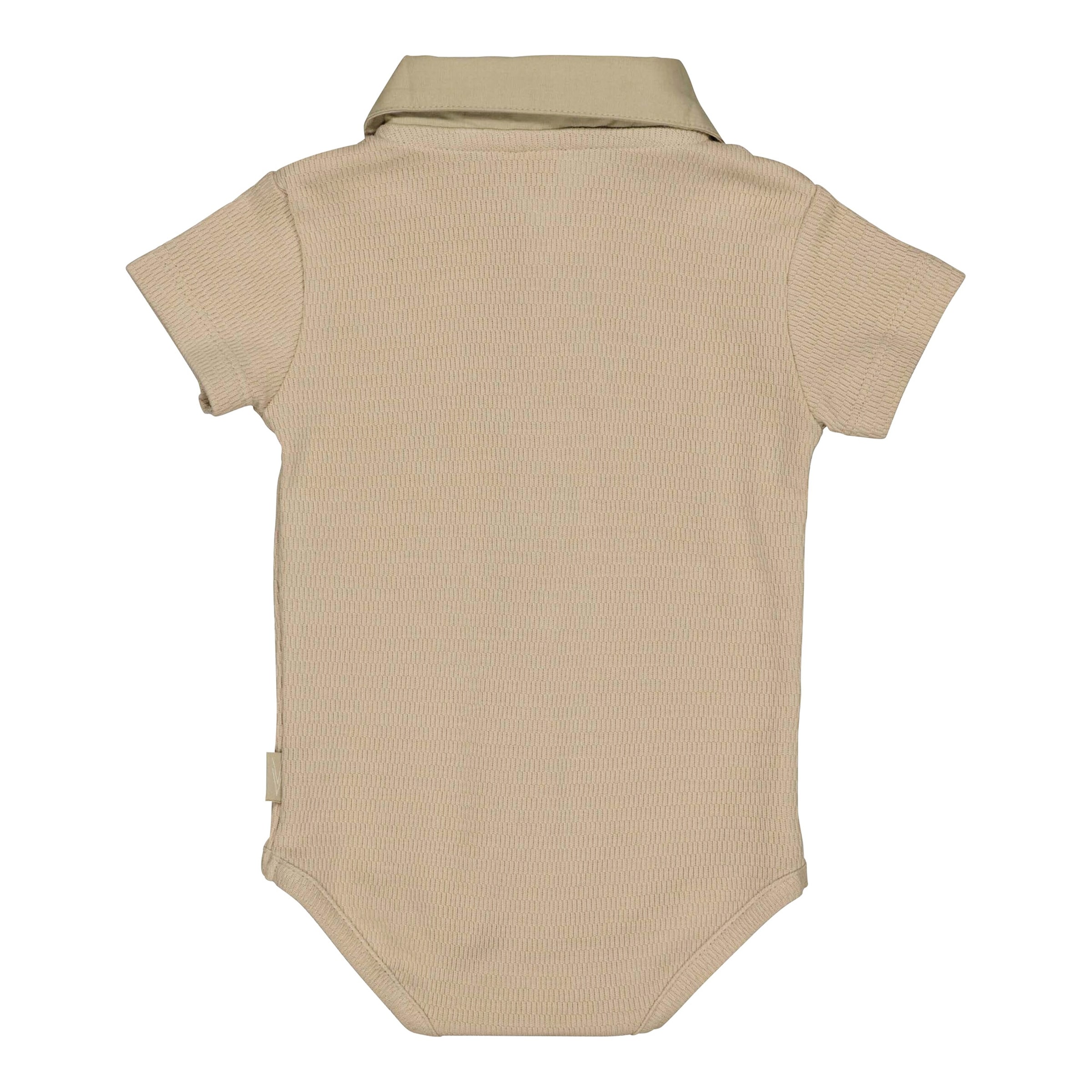 Levv Polo-Body kurzarm mit Struktur