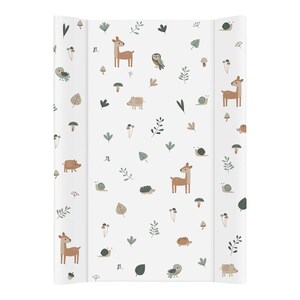 Matelas à Langer Rotho Babydesign Avec Cales - 50x70 Cm | Imperméable Et Lavable | Motif Gingko