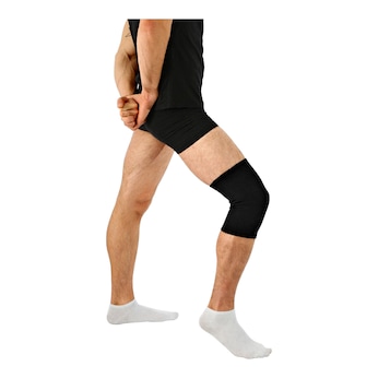 Kniebandage met elastaan  
