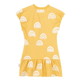 Kleid kurzarm Regenbogen