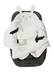 Baby Plüsch-Ausfahrsack, Fell-Imitat