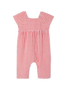 Mädchen Baby Overall mit Schmetterlingsärmeln