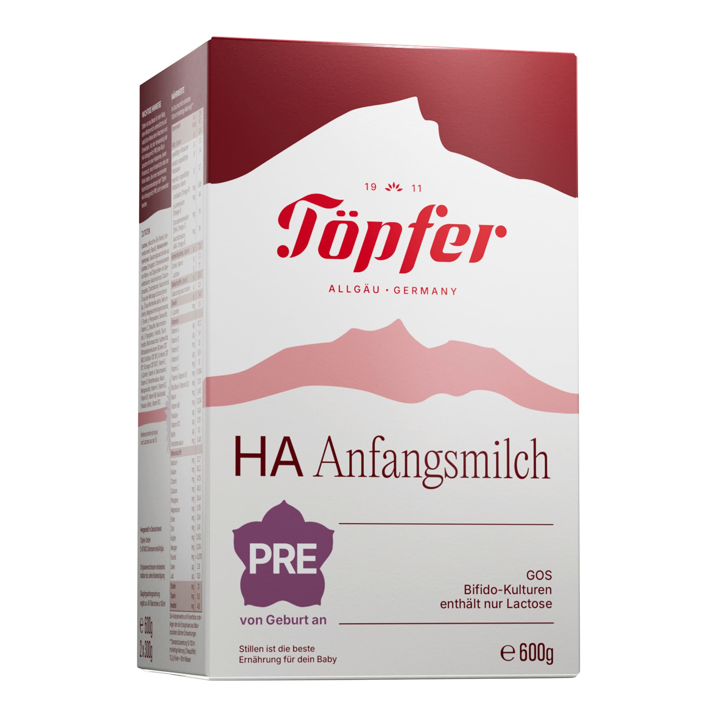 Töpfer 3er Pack HA PRE 600 g