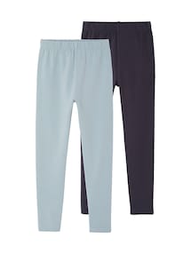 2er-Pack Leggings für Mädchen BASIC