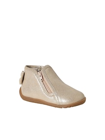 Baby Stiefeletten aus weichem Leder mit Reißverschluss
