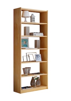 Standregal Bücherregal Kiefer Natur H214 cm