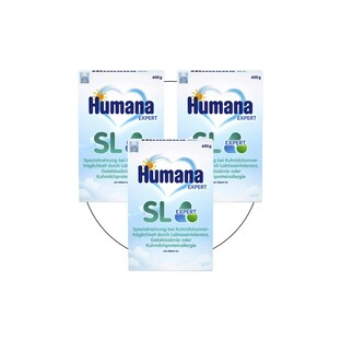 Aliment spécial Sine Lacte SL Expert 600g, lot de 3