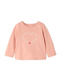Langarmshirt Baby Mädchen, Bio-Baumwolle