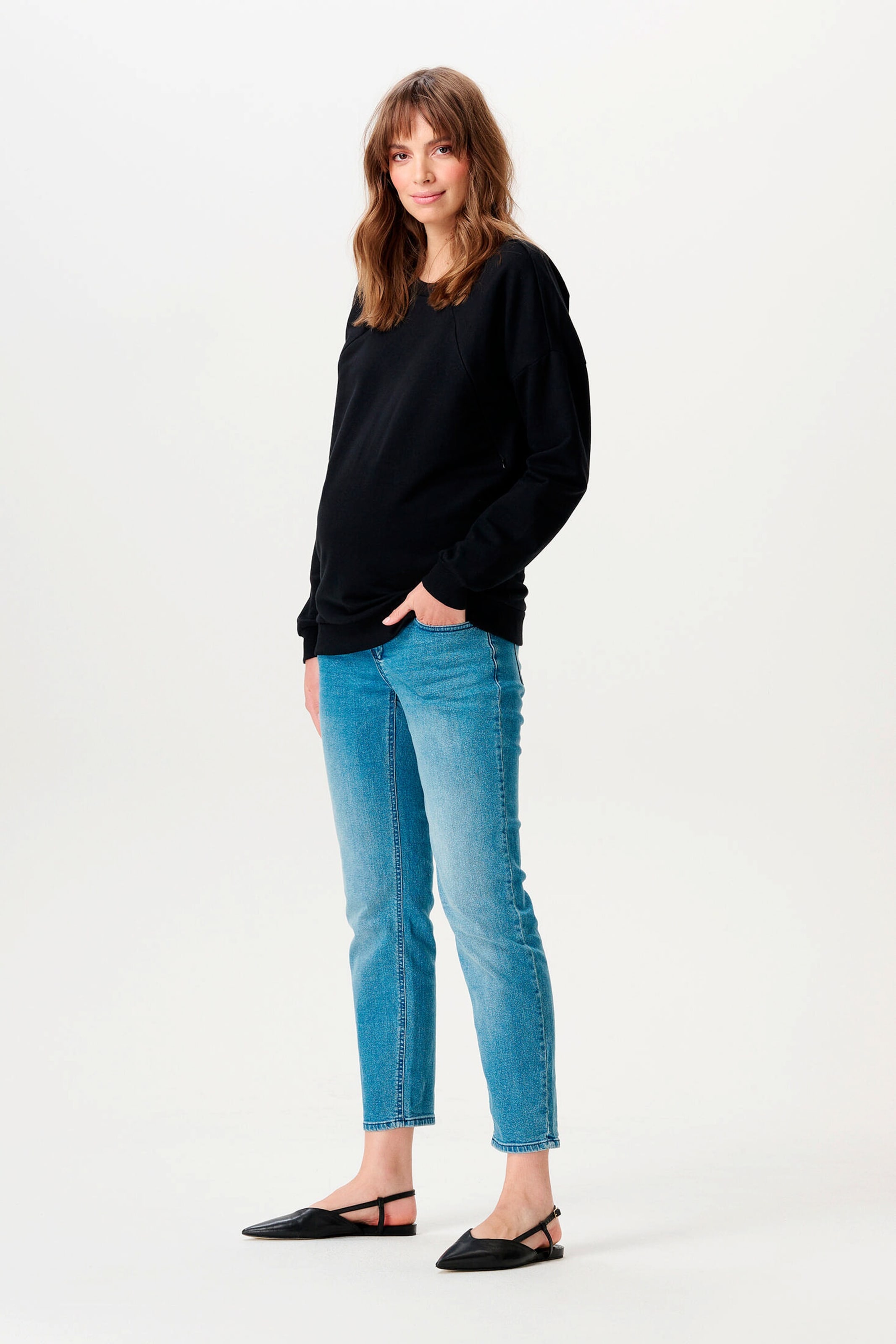 Thumbnail - Noppies Maternity Mom Fit 7/8 Jeans Azua