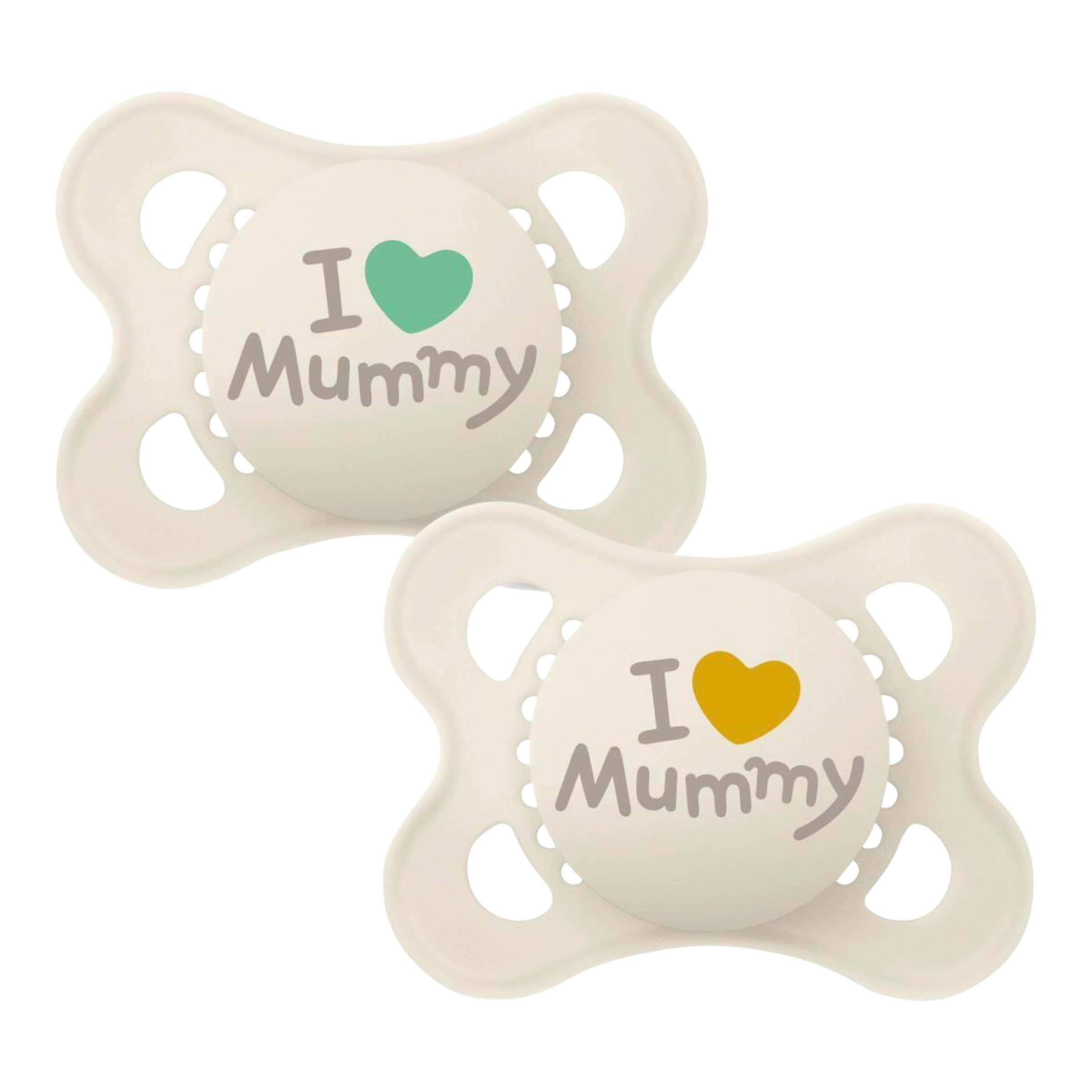 Mam 2er-Pack Schnuller Original Silikon, 0-6M