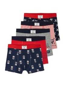 5er-Pack Jungen Boxershorts, Piraten