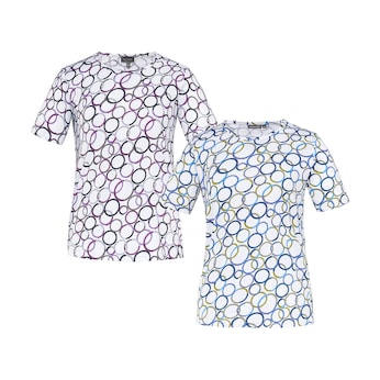 T-shirts femme «Gisèle», 2 pièces