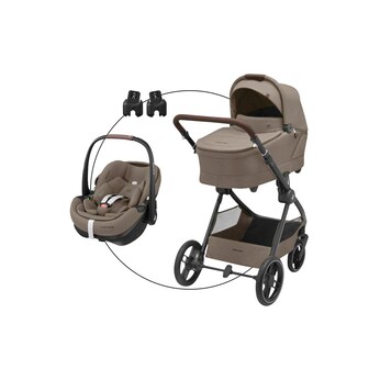 Kombikinderwagen Oxford+ Trio-Set inkl. Babyschale Pebble 360 Pro 2