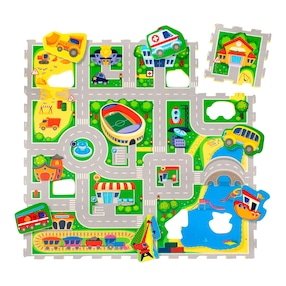 Tapis puzzle City