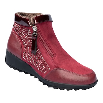 Bottines fourrées zippées «Rita»