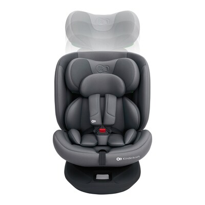 Kinderkraft Kindersitz I-GROW 2 PLUS grey