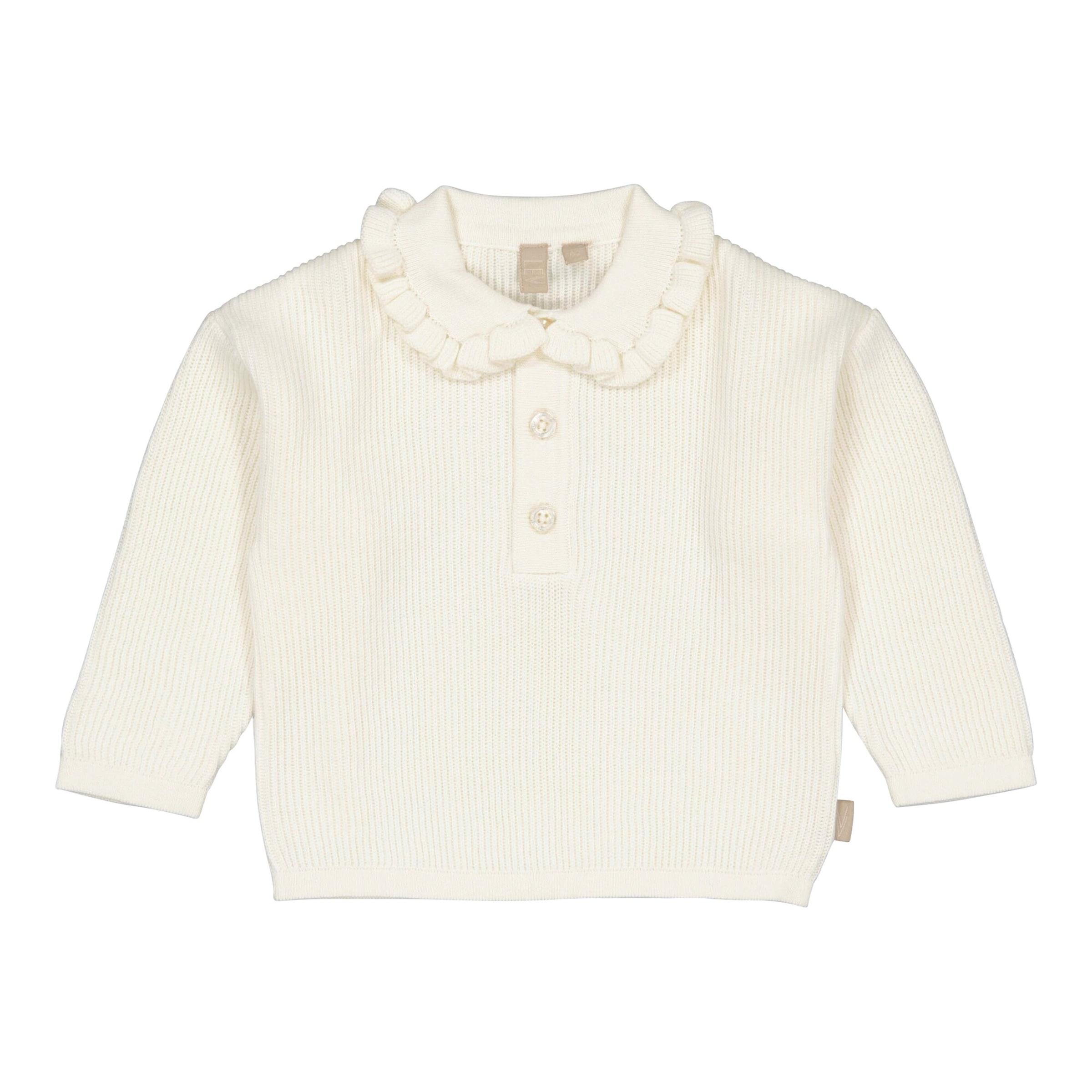 Pullover mit Bubikragen