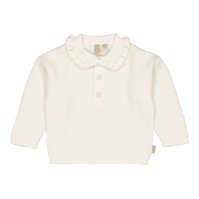 Pullover mit Bubikragen