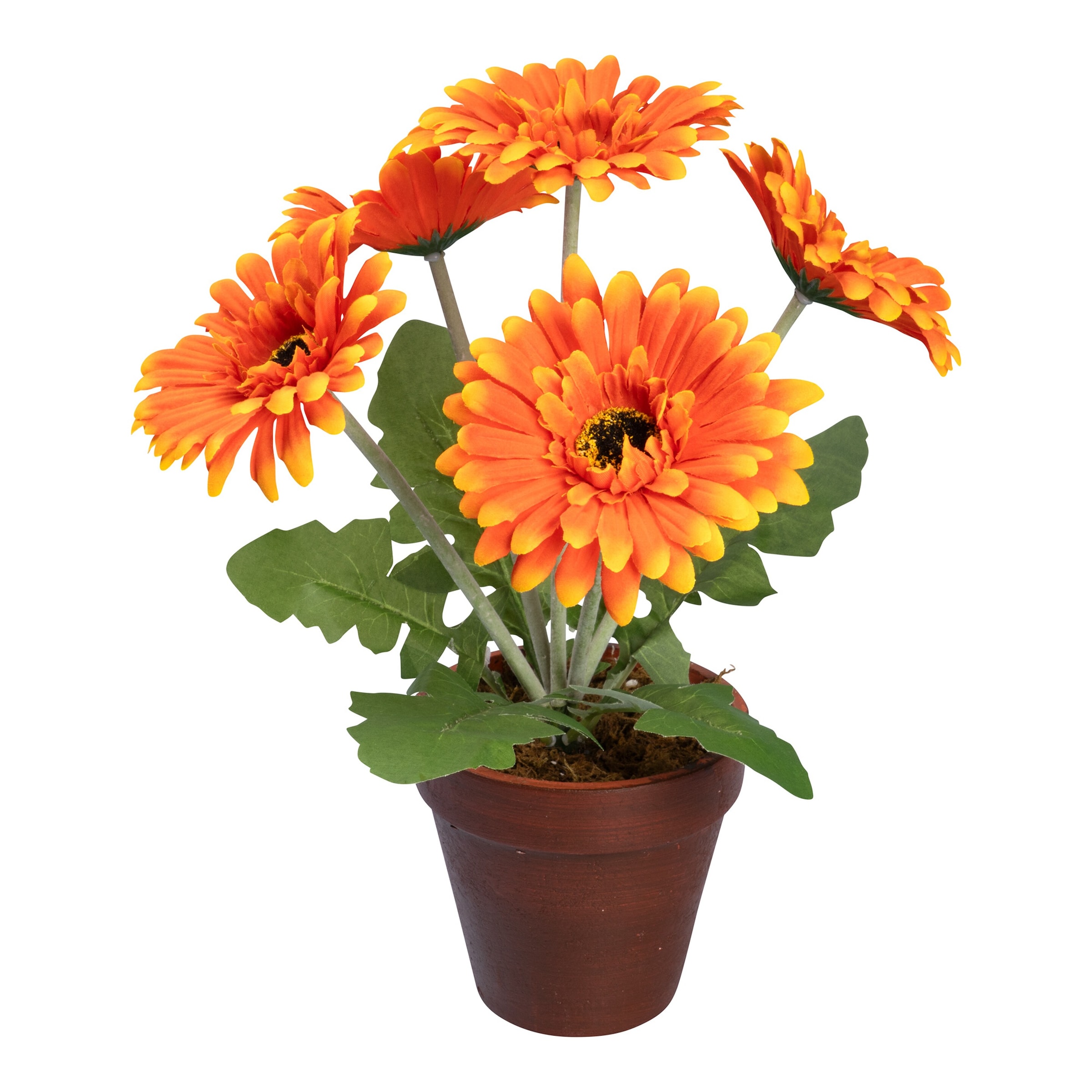 Kunstblume "Gerbera-Topf"