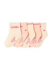 5er-Pack Socken HERZEN, Baby