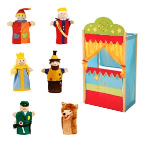 Kasperfiguren 6-fach sortiert  