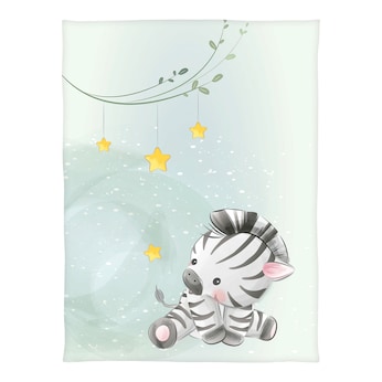 Babydecke Microfaserflausch 75x100 cm 