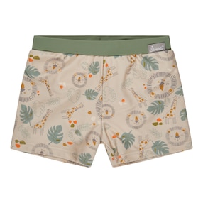 Short de bain avec empiècement couche intégré et protection anti-UV safari