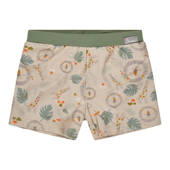 Badeshorts mit Windeleinsatz und UV-Schutz Safari