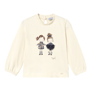 T-shirt à manches longues fille