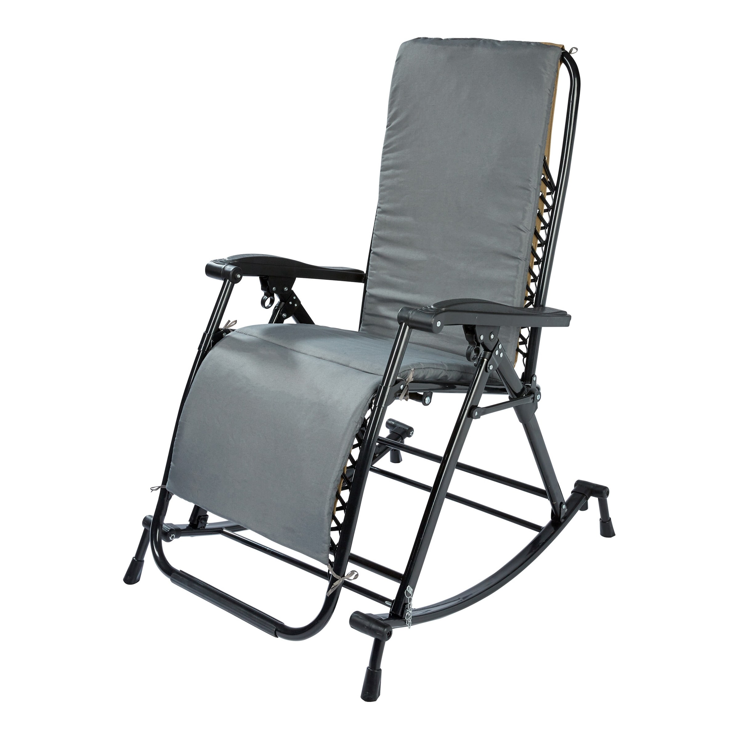 Schaukelstuhl-Auflage, anthrazit