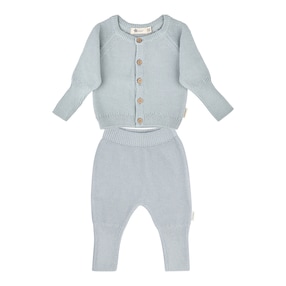 2-tlg. Set Strickjacke und Strickhose